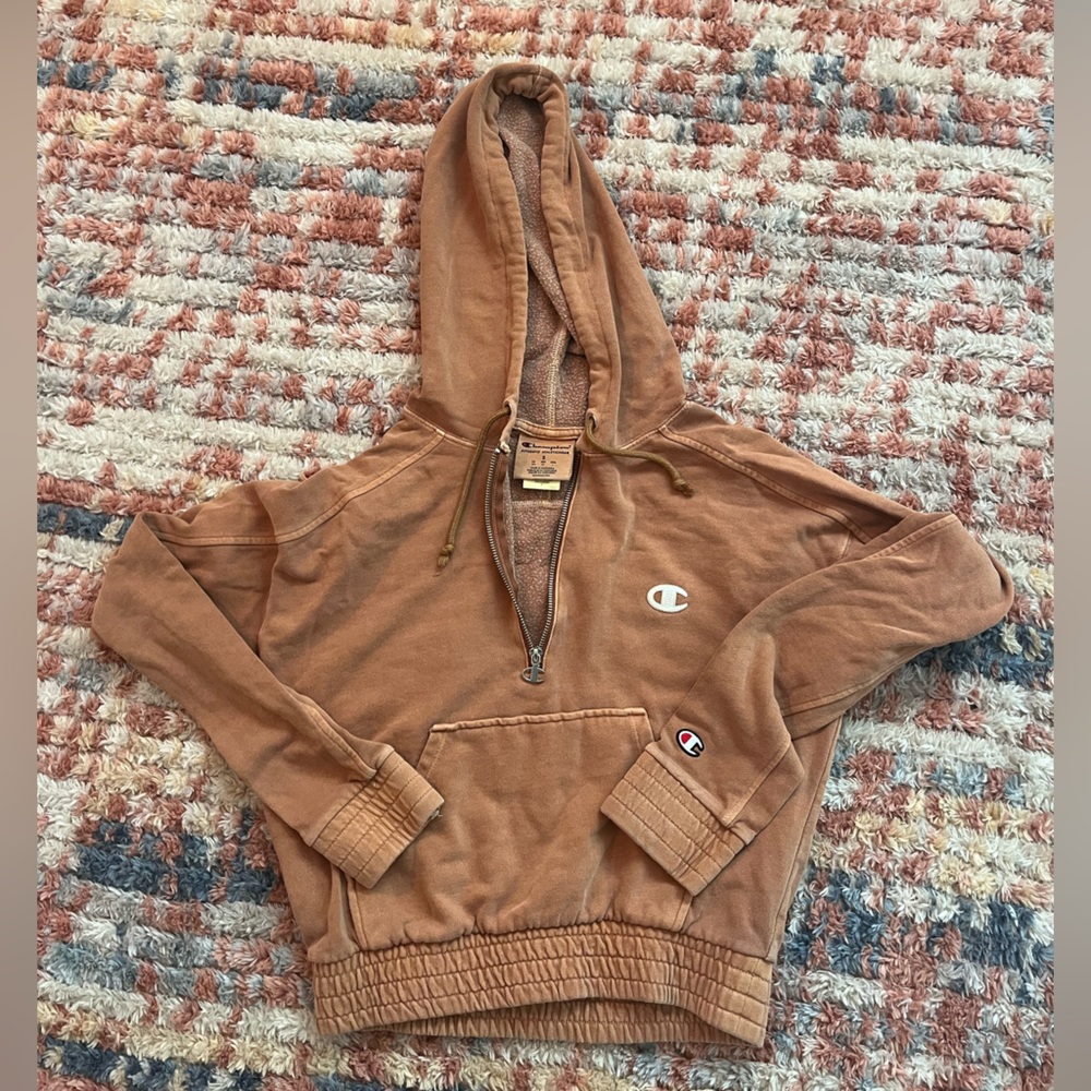 CHAMPION cropped hoodie